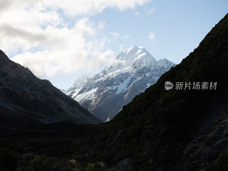 新西兰南阿尔卑斯库克雪山Mt Cook