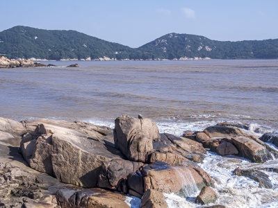 浙江普陀山百步沙