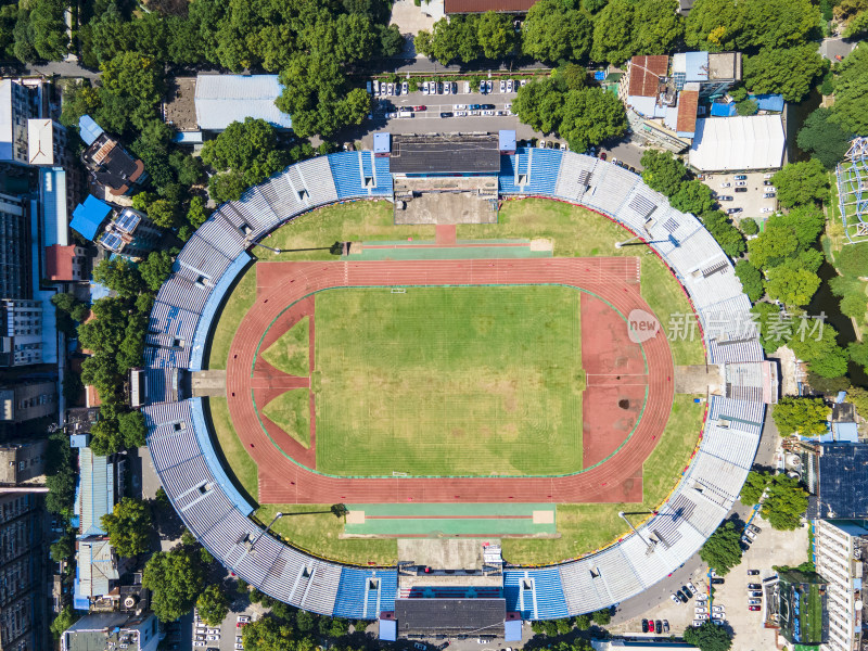 湖北武汉城市风光地标建筑航拍图