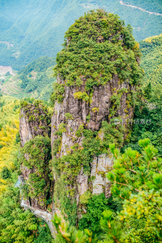 浙江丽水市南尖岩风光