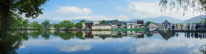 安徽宏村秋天风景