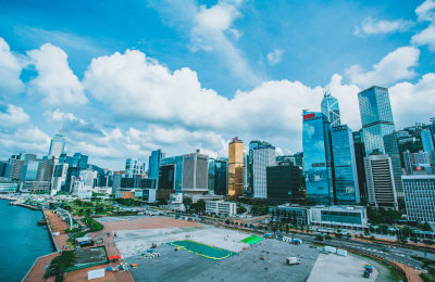 香港维多利亚港城市风光