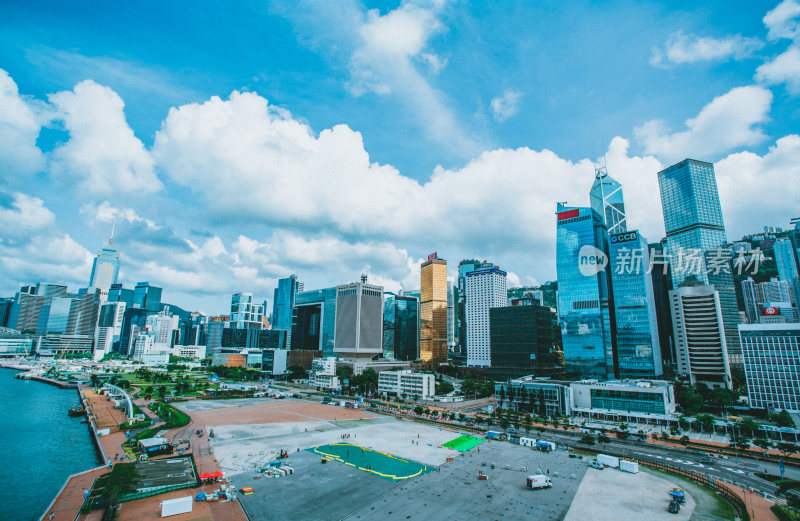 香港维多利亚港城市风光