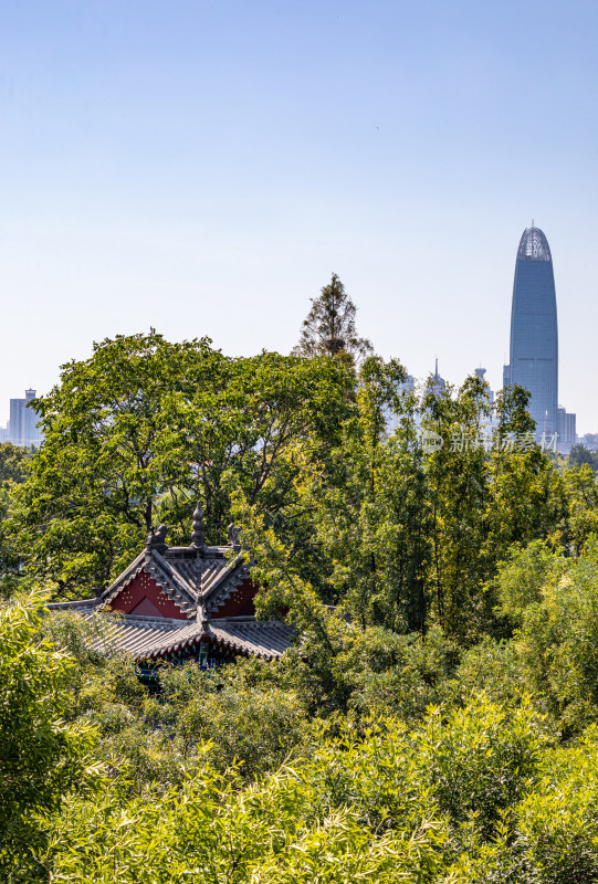 济南大明湖超然楼城市建筑景观