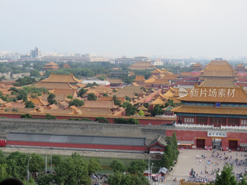 故宫博物院俯视