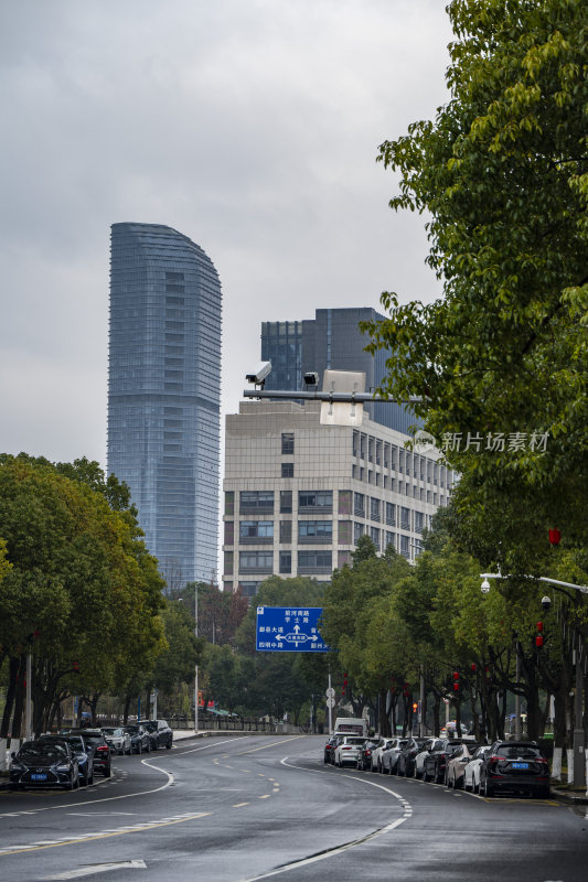 浙江省宁波市城市风光