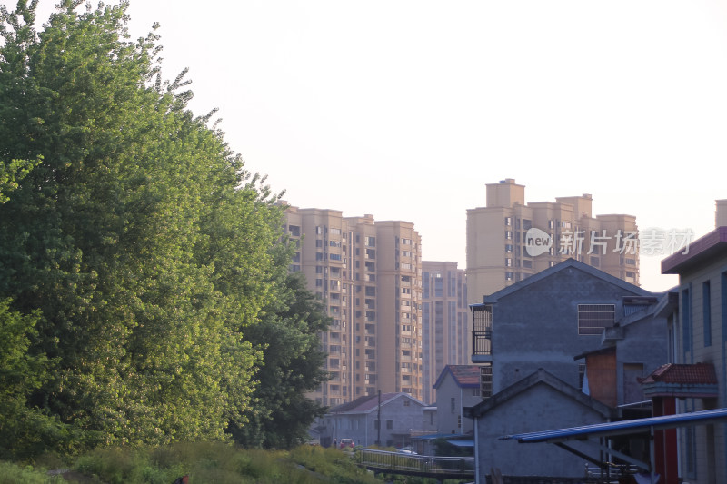 城市建筑高楼住宅楼