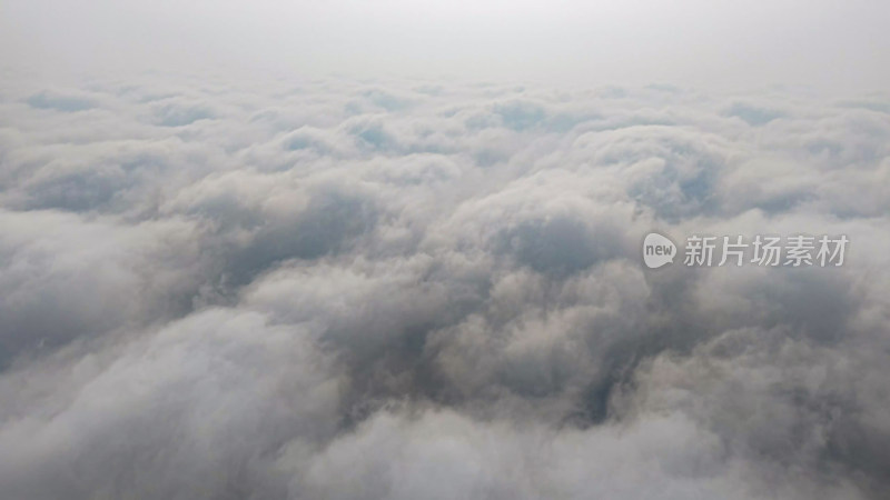 高空俯瞰云海景观