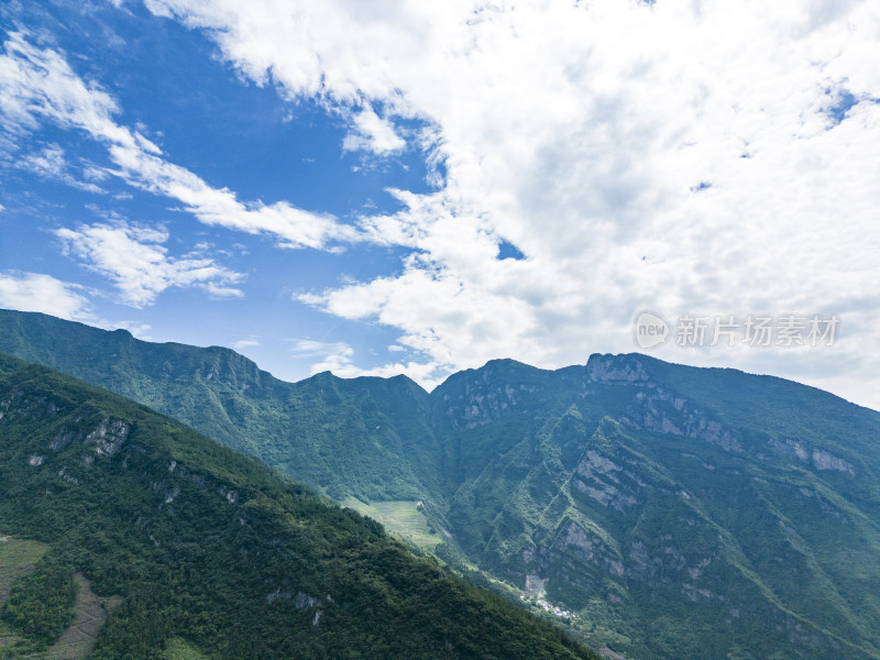 祖国壮丽山河湖北长江三峡风光