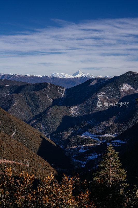 四川格聂山