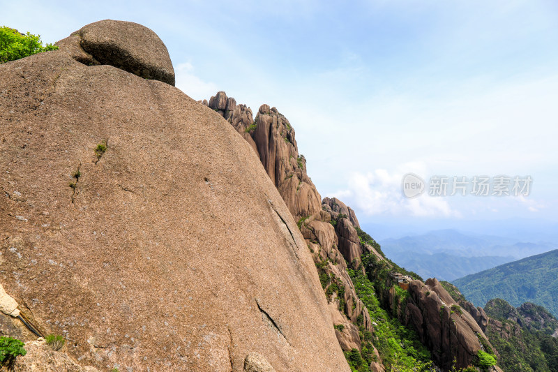 黄山登高自然风光