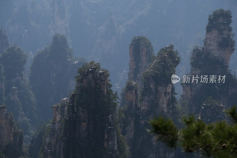 张家界奇峰异石景观