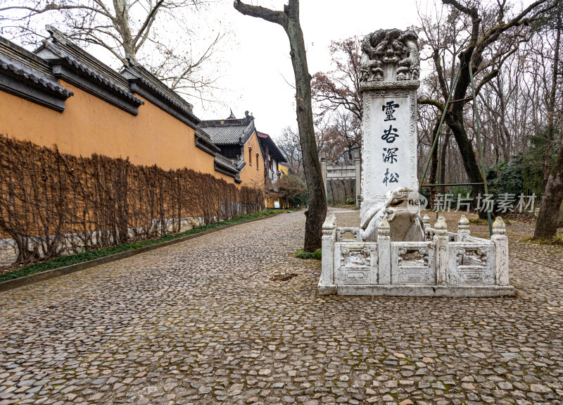 南京灵谷寺灵谷深松景点景观