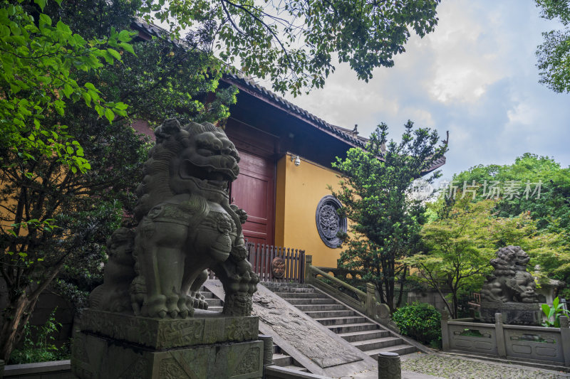 杭州西湖净慈寺建筑风景