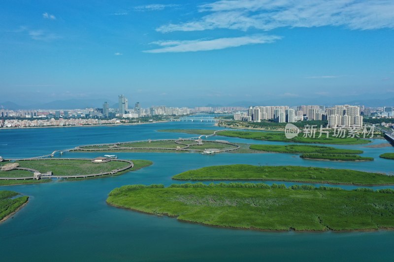 滨海城市景观