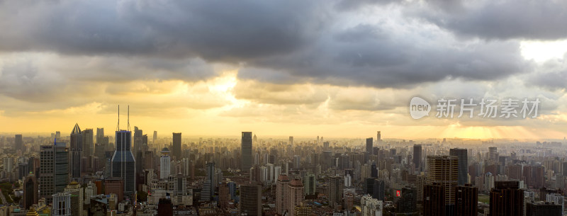 上海城市高楼景观