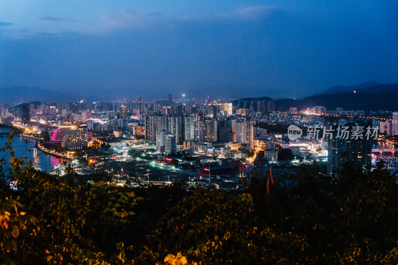 三亚城市夜景