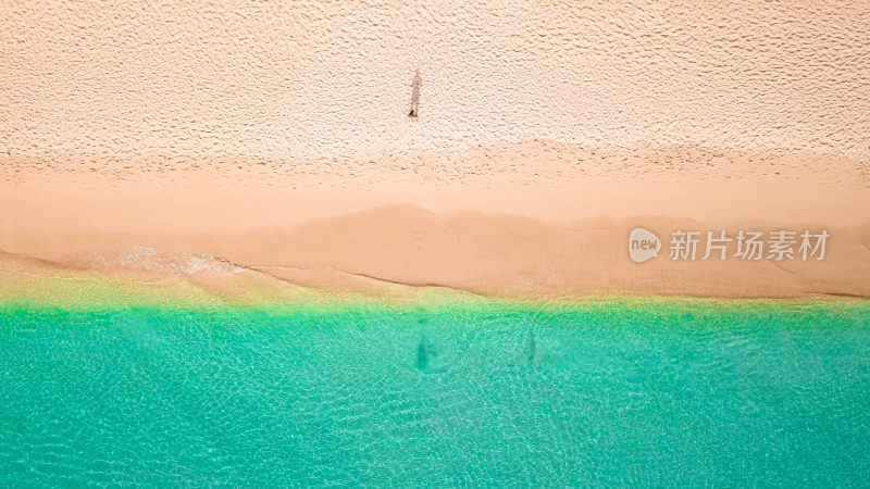 海滩沙滩海岸线