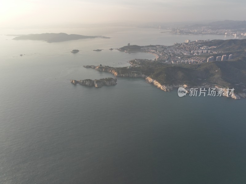 威海市环翠区孙家疃猫头山环海路刘公岛风景