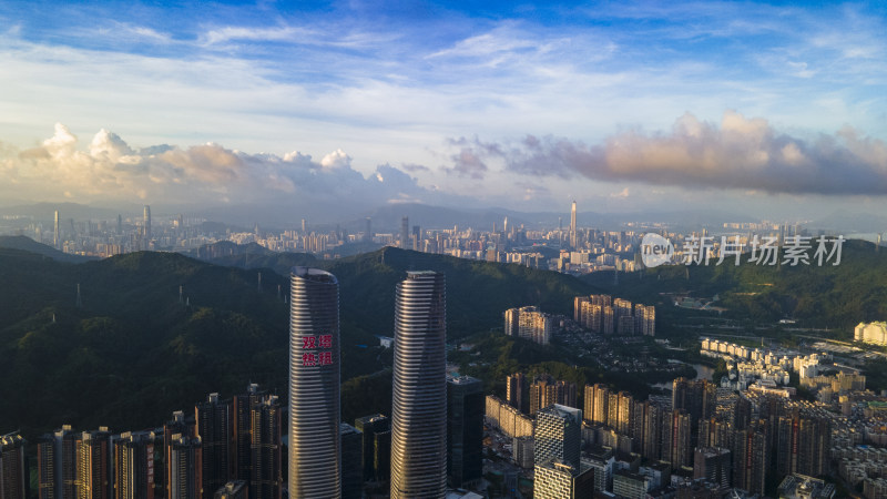 深圳星河双子中国最高的等高双子塔
