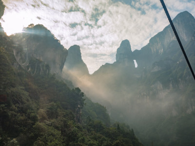 张家界 天门山 武陵源