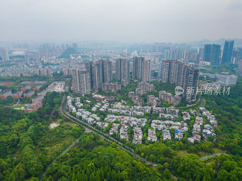 贵阳观山湖区建筑风光