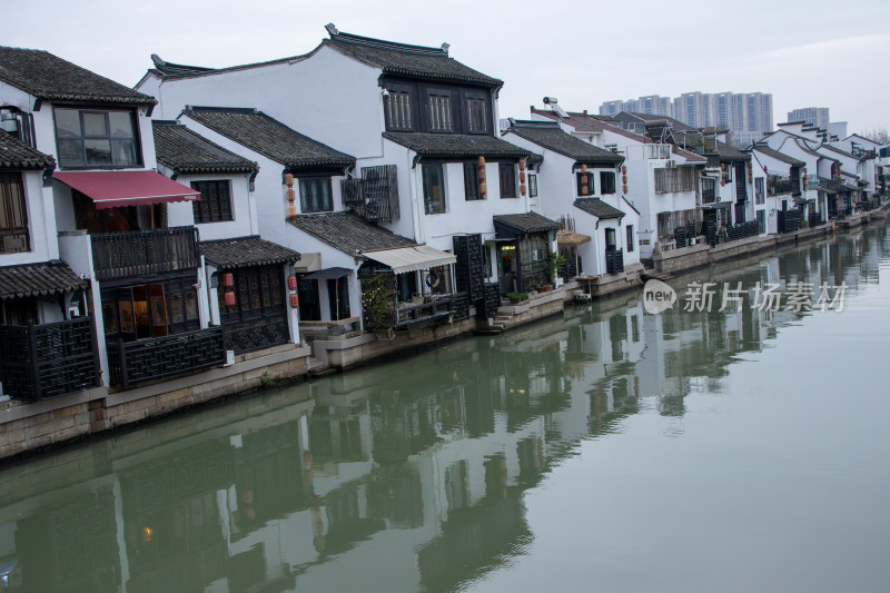 江苏省无锡市南长街水乡古镇街景