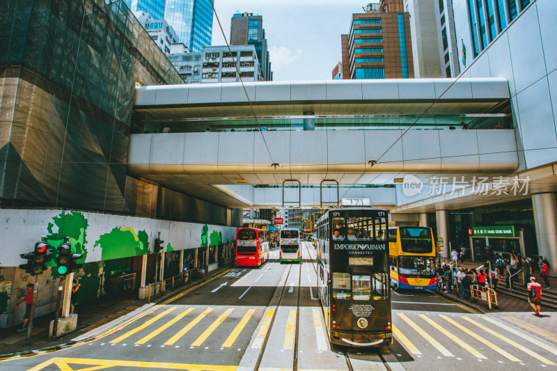 香港中环城市风光