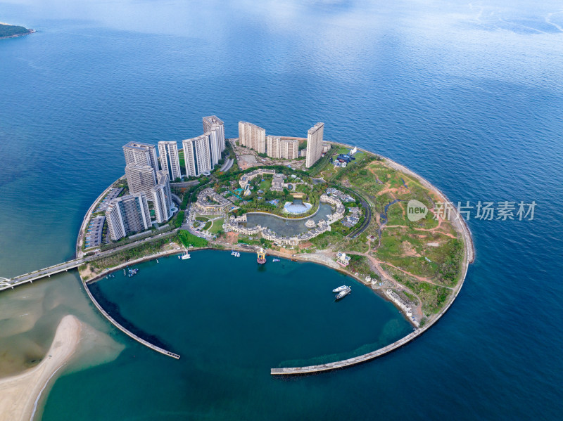 海南万宁融创日月湾航拍