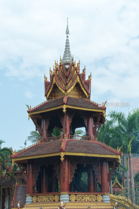 西双版纳总佛寺里的建筑