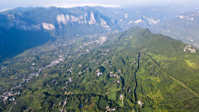 国家地质公园湖北恩施大峡谷5A景区