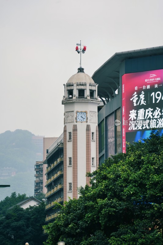 重庆解放碑周边街景