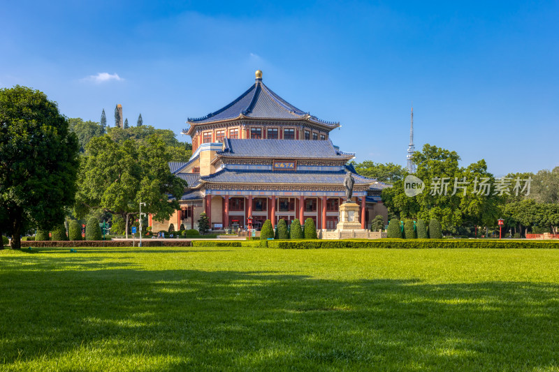 广州市中山纪念堂风光