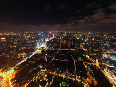 上海城市夜景