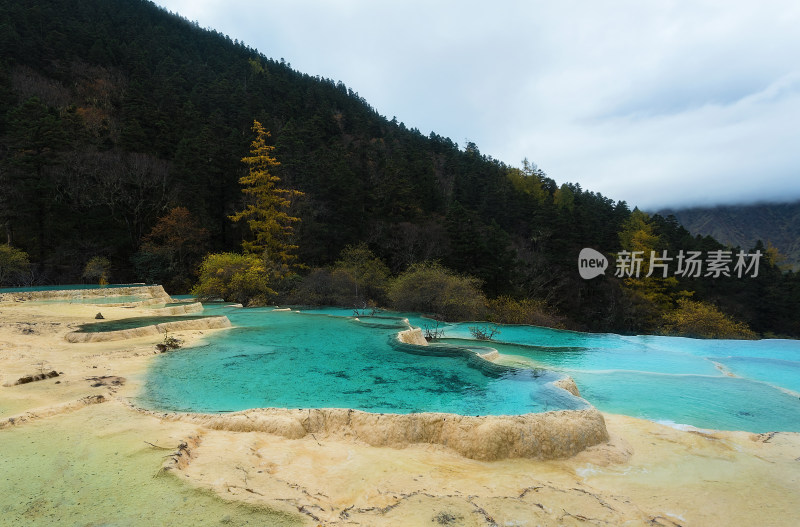 四川黄龙风景区风景