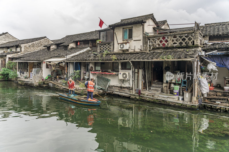 浙江绍兴书圣故里风光