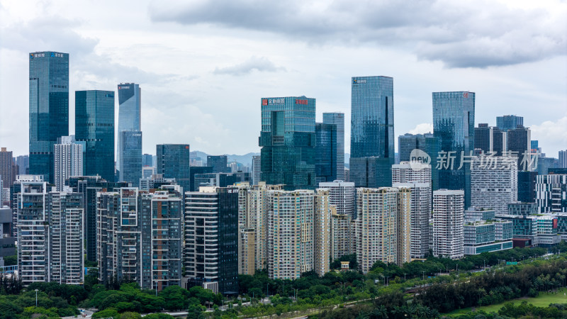 深圳南山粤海街道建筑群