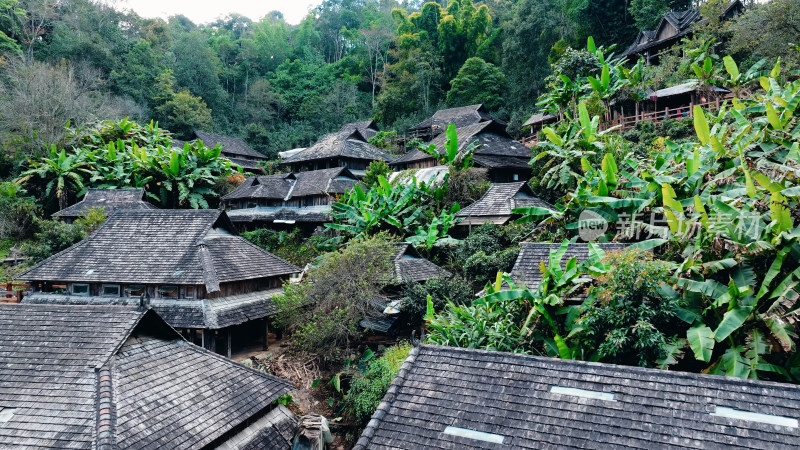 云南景迈山糯干古寨