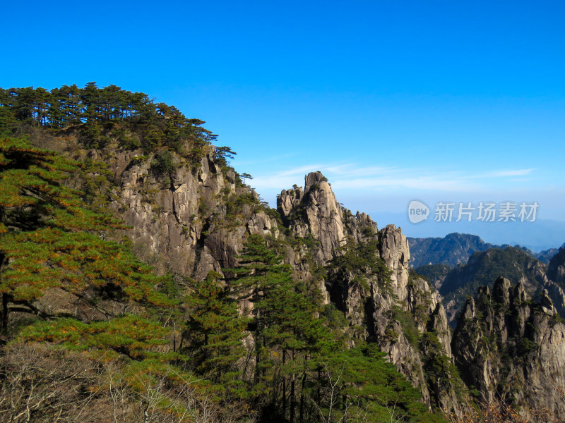 中国安徽黄山旅游风光