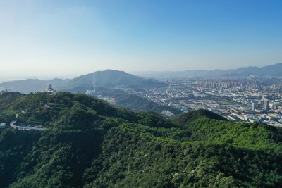 航拍 城市建筑 厦门 建筑 自然风光