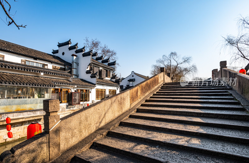 上海嘉定州桥老街法华塔景点景观