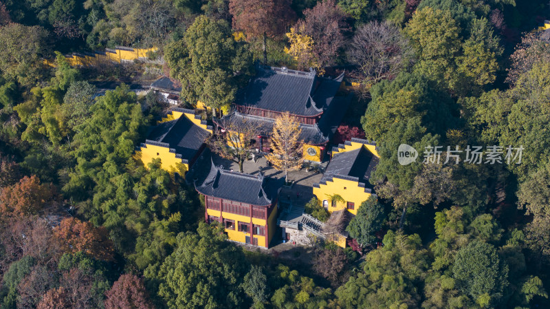 杭州永福寺秋景