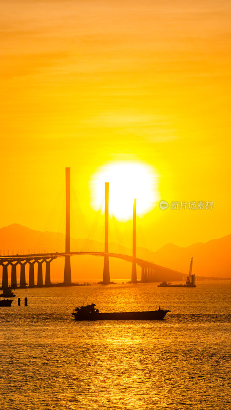 中国广东省珠海市黄茅海跨海通道