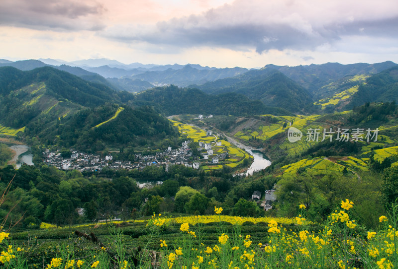 古村落婺源徽派建筑古建筑古遗址