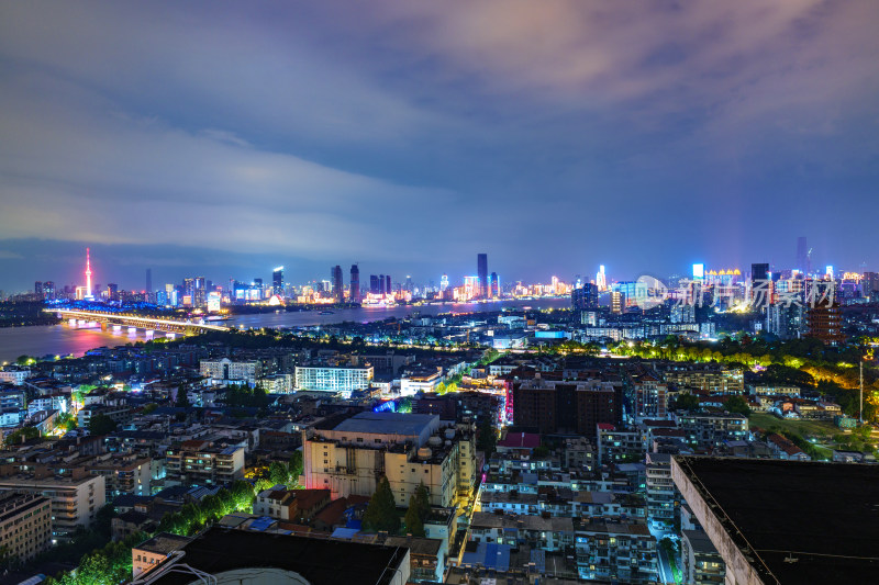 武汉城市风光夜景