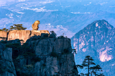 大美中国自然风光黄山风景区旅游景点