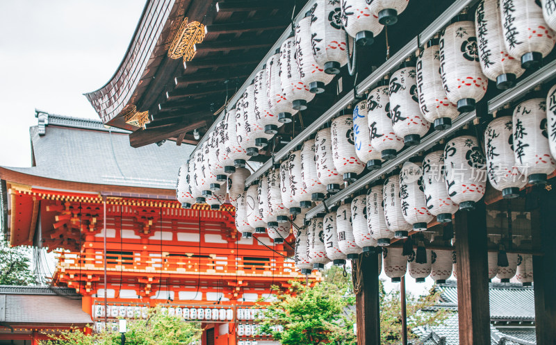 日本京都八坂神社景观