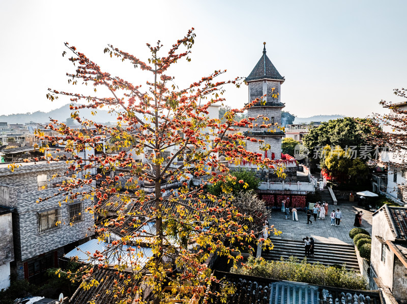 中国广东省广州市番禺区市桥沙湾古镇