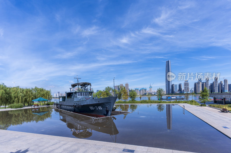 武汉汉口江滩公园风景