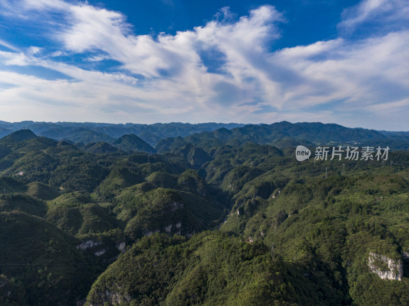 贵州山川河流哈斯特地貌